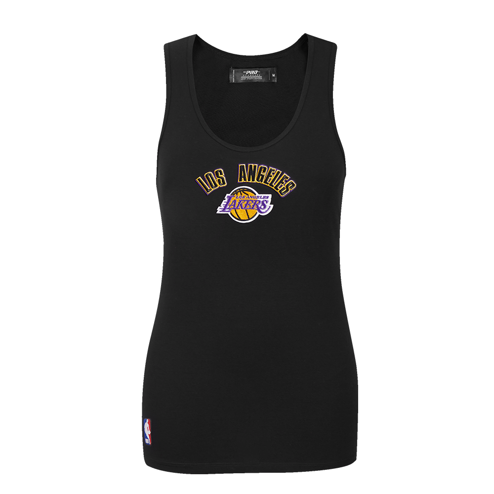 PLAYERA DE TIRANTES DE CORTE RELAJADO NBA LOS ANGELES LAKERS CLASSIC ESSENTIALS PARA MUJER