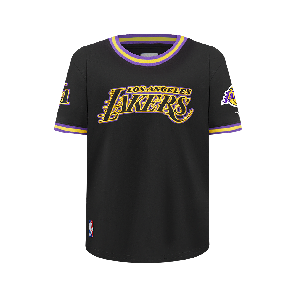 PLAYERA NBA LOS ANGELES LAKERS CLASSIC CHENILLE PARA NIÑO JUNIOR