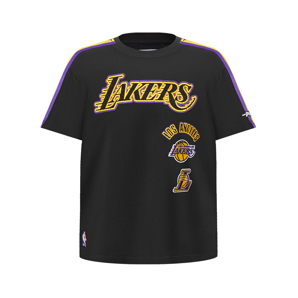 PLAYERA NBA LOS ANGELES LAKERS RETRO CLASSICS PARA NIÑO JUNIOR