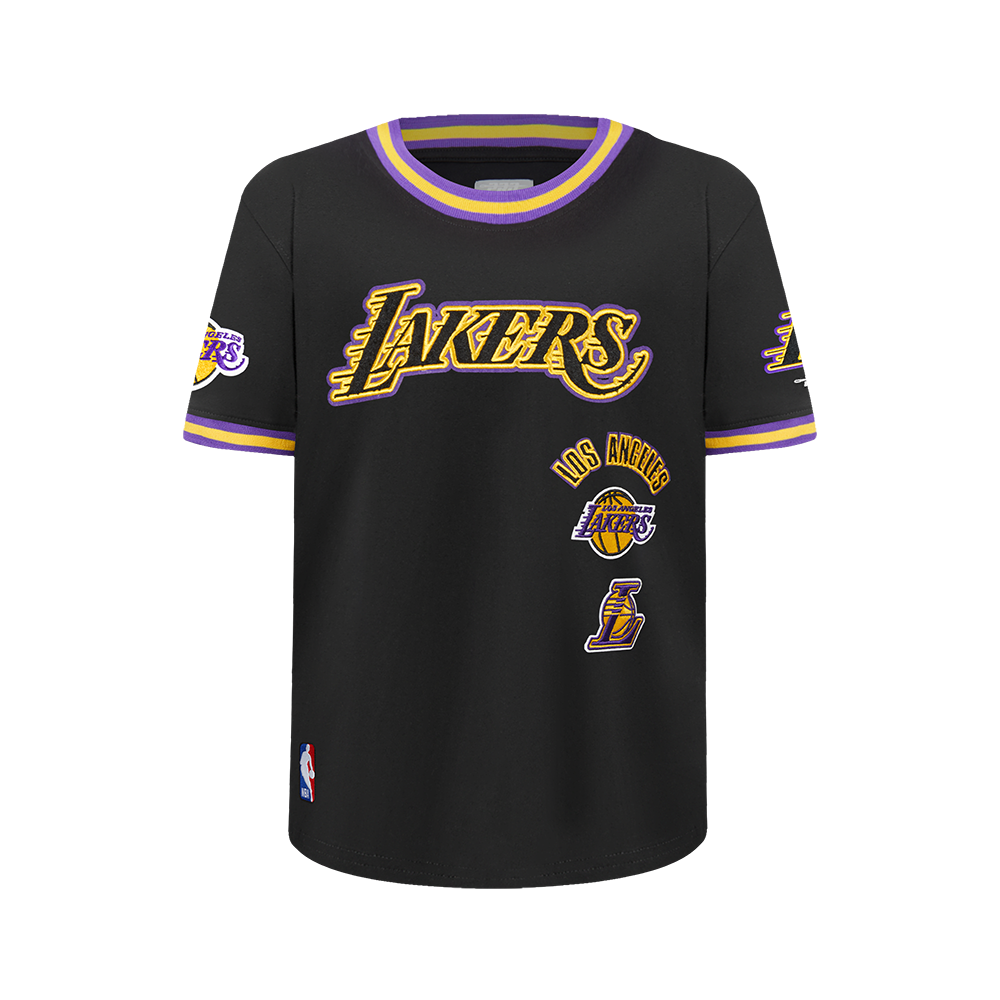 PLAYERA NBA LOS ANGELES LAKERS RETRO CLASSICS PARA NIÑO JUNIOR