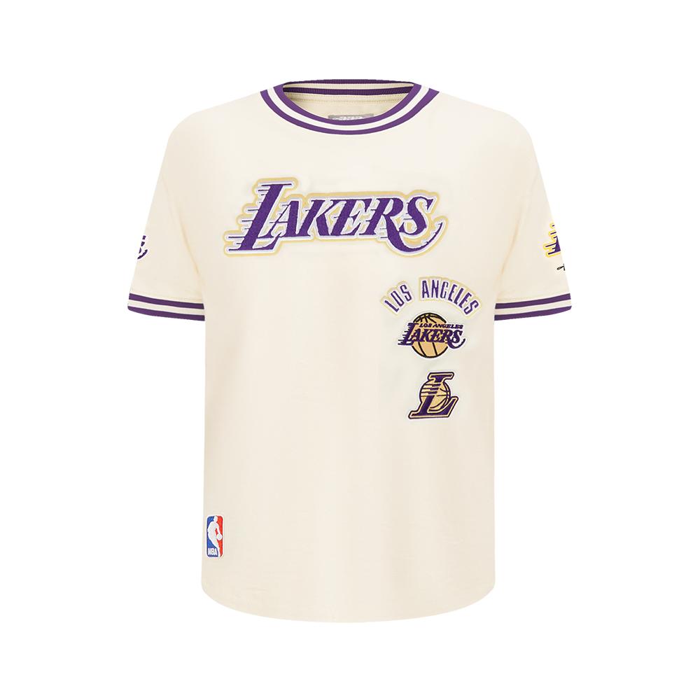 PLAYERA NBA LOS ANGELES LAKERS RETRO CLASSICS PARA NIÑO JUNIOR