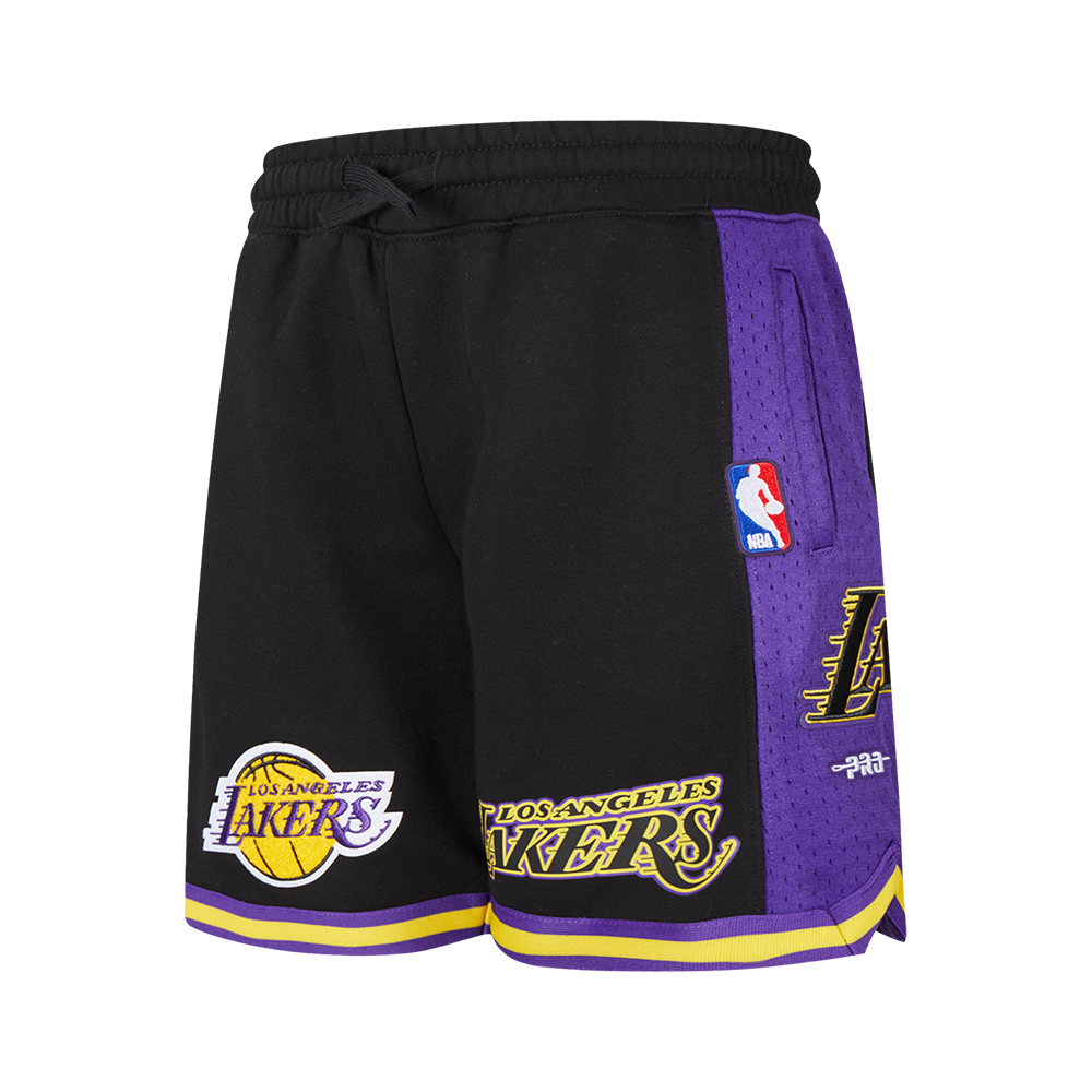 SHORT NBA LOS ANGELES LAKERS CLASSIC CHENILLE PARA NIÑO JUNIOR