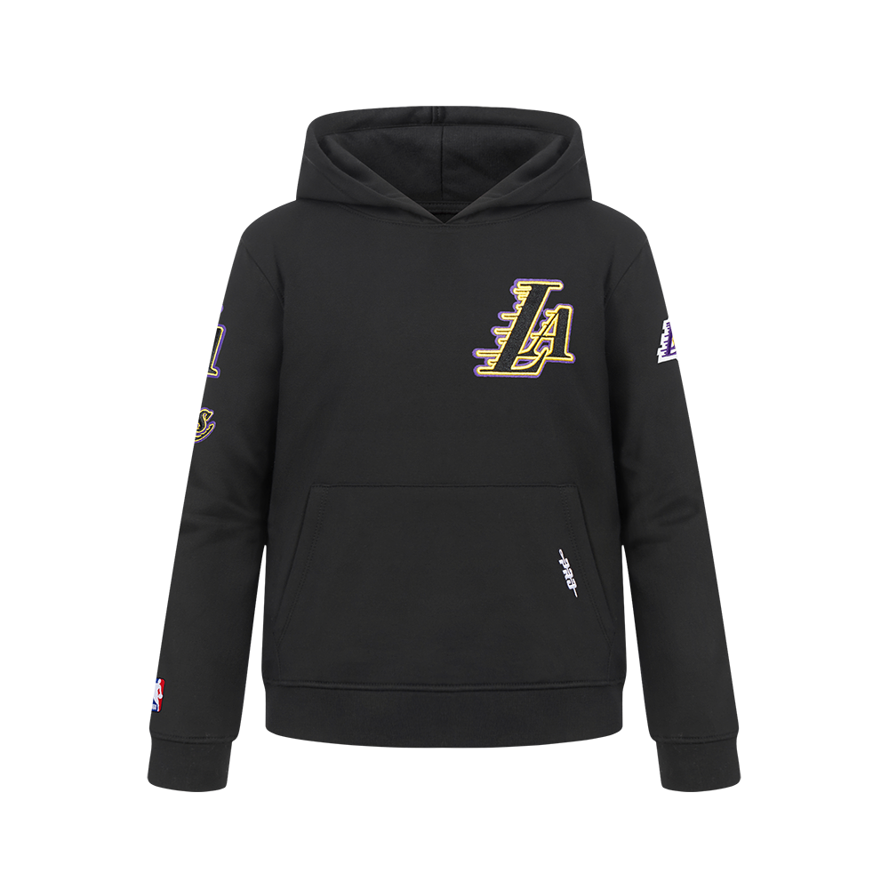 SUDADERA CON GORRO NBA LOS ANGELES LAKERS CLASSIC CHENILLE PARA NIÑO JUNIOR