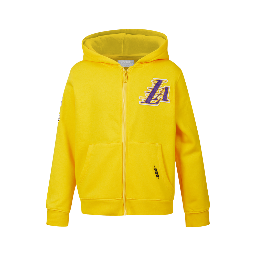 SUDADERA CON CIERRE NBA LOS ANGELES LAKERS CLASSIC CHENILLE PARA NIÑO JUNIOR