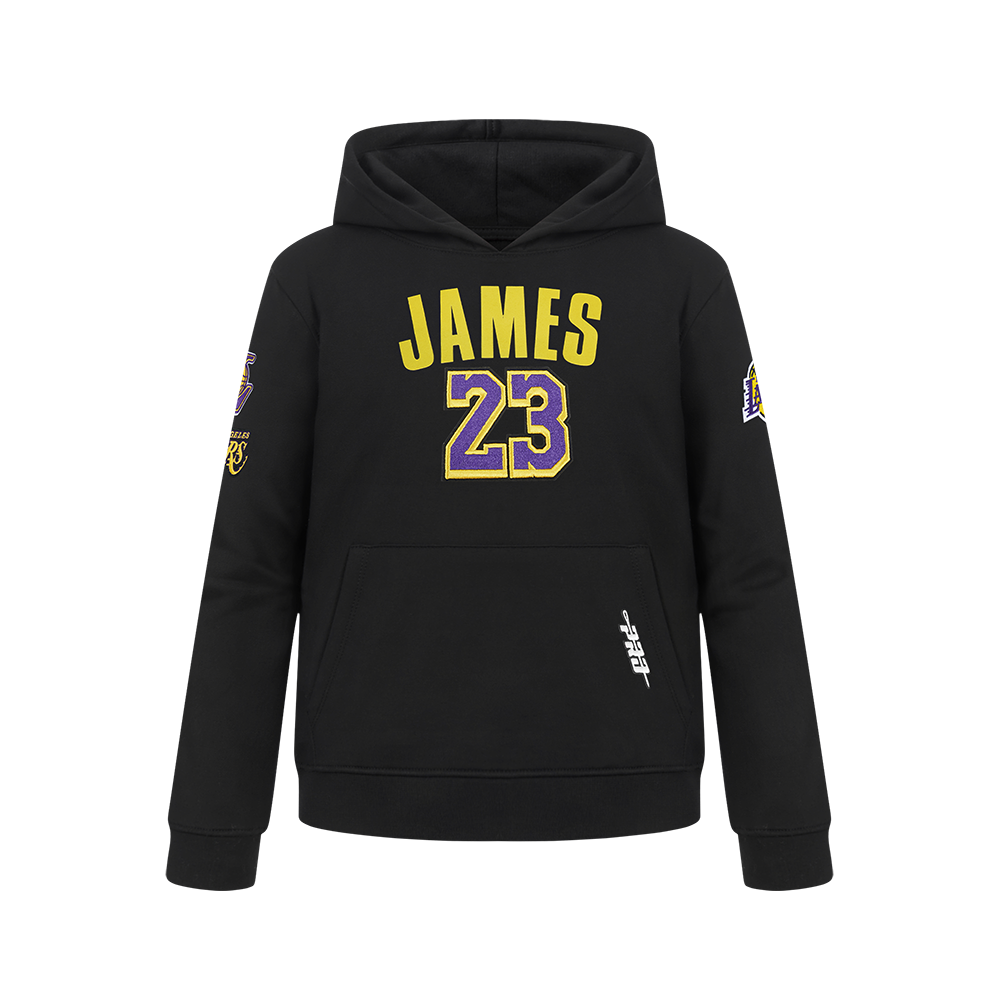 SUDADERA CON GORRO NBA LOS ANGELES LAKERS CLASSIC PNN PARA NIÑO JUNIOR