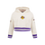 SUDADERA CON GORRO NBA LOS ANGELES LAKERS RETRO CLASSICS PARA NIÑA JUNIOR