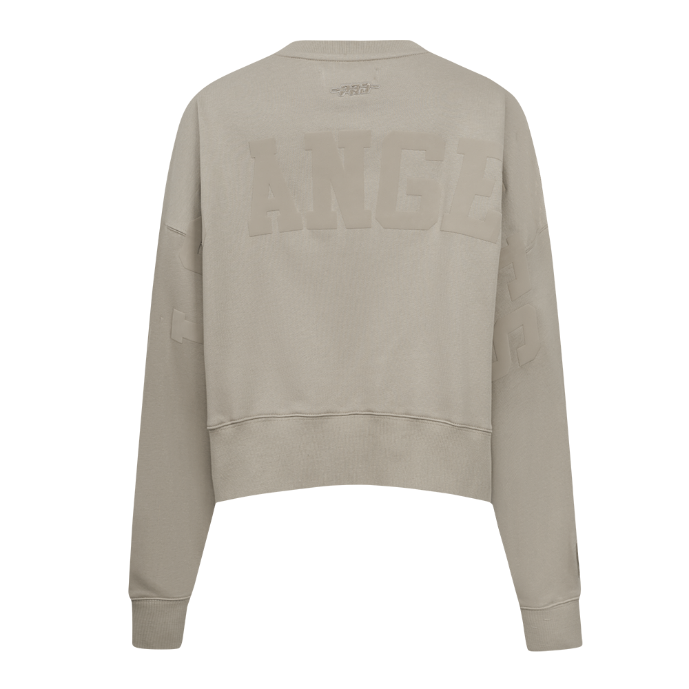 SUDADERA DE CUELLO REDONDO NBA LOS ANGELES LAKERS WINGSPAN PARA MUJER