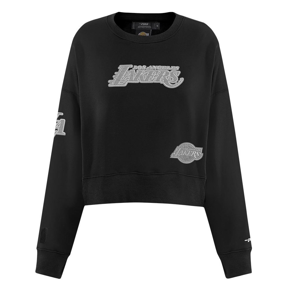 SUDADERA DE CUELLO REDONDO NBA LOS ANGELES LAKERS REVERSE FRENCH TERRY PARA MUJER