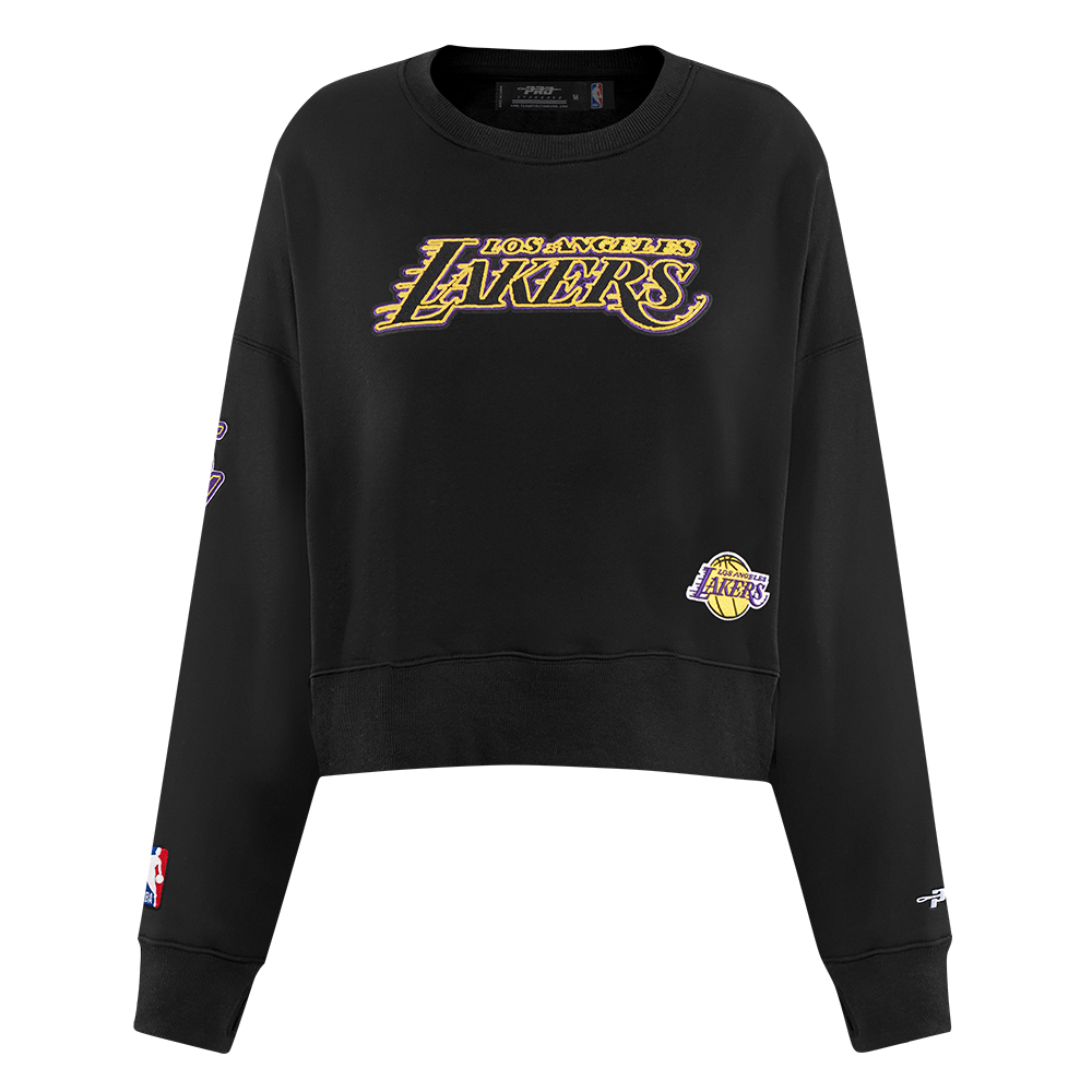 SUDADERA DE CUELLO REDONDO NBA LOS ANGELES LAKERS GAME DAY CLASSICS PARA MUJER