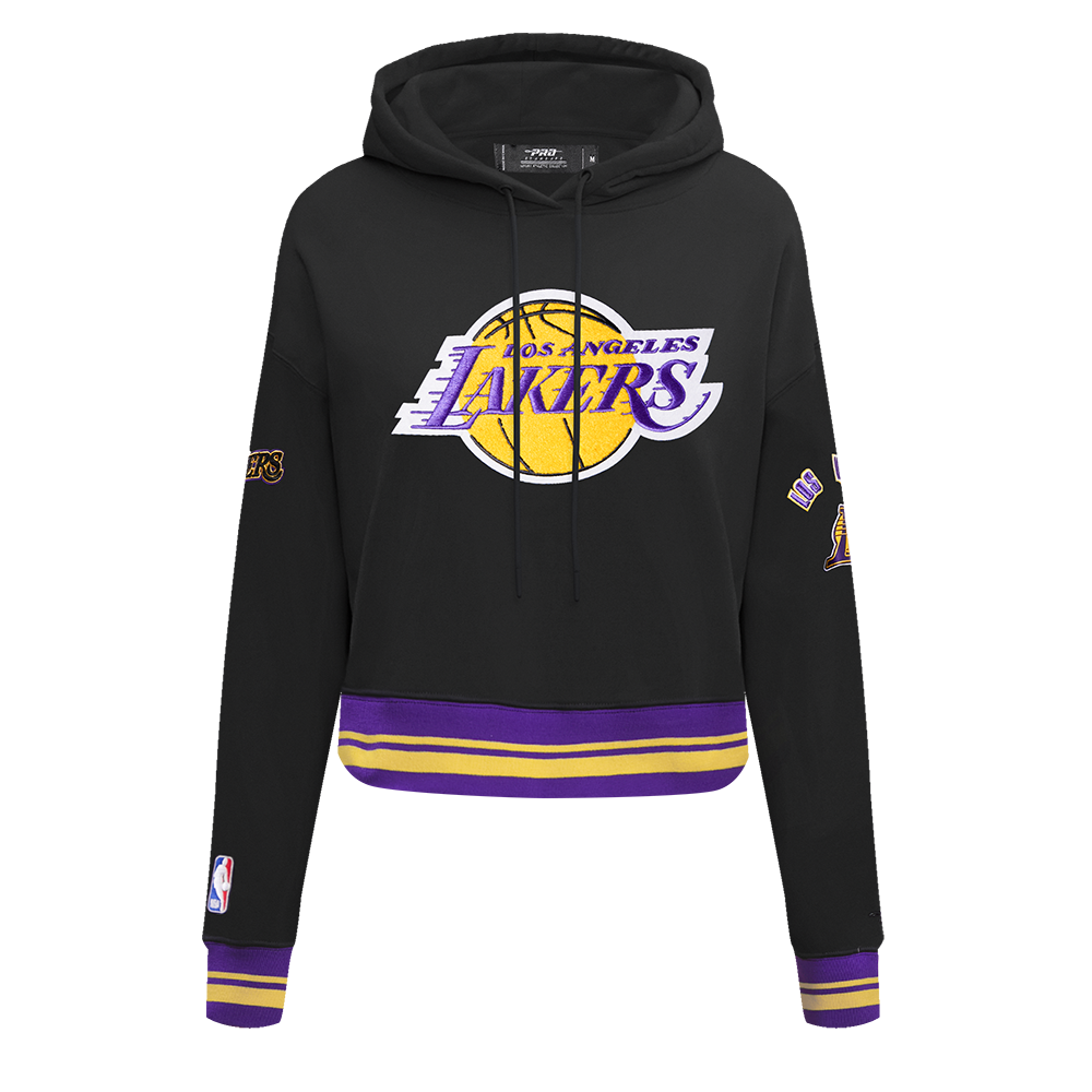 SUDADERA CON GORRO NBA LOS ANGELES LAKERS RETRO CLASSICS PARA MUJER