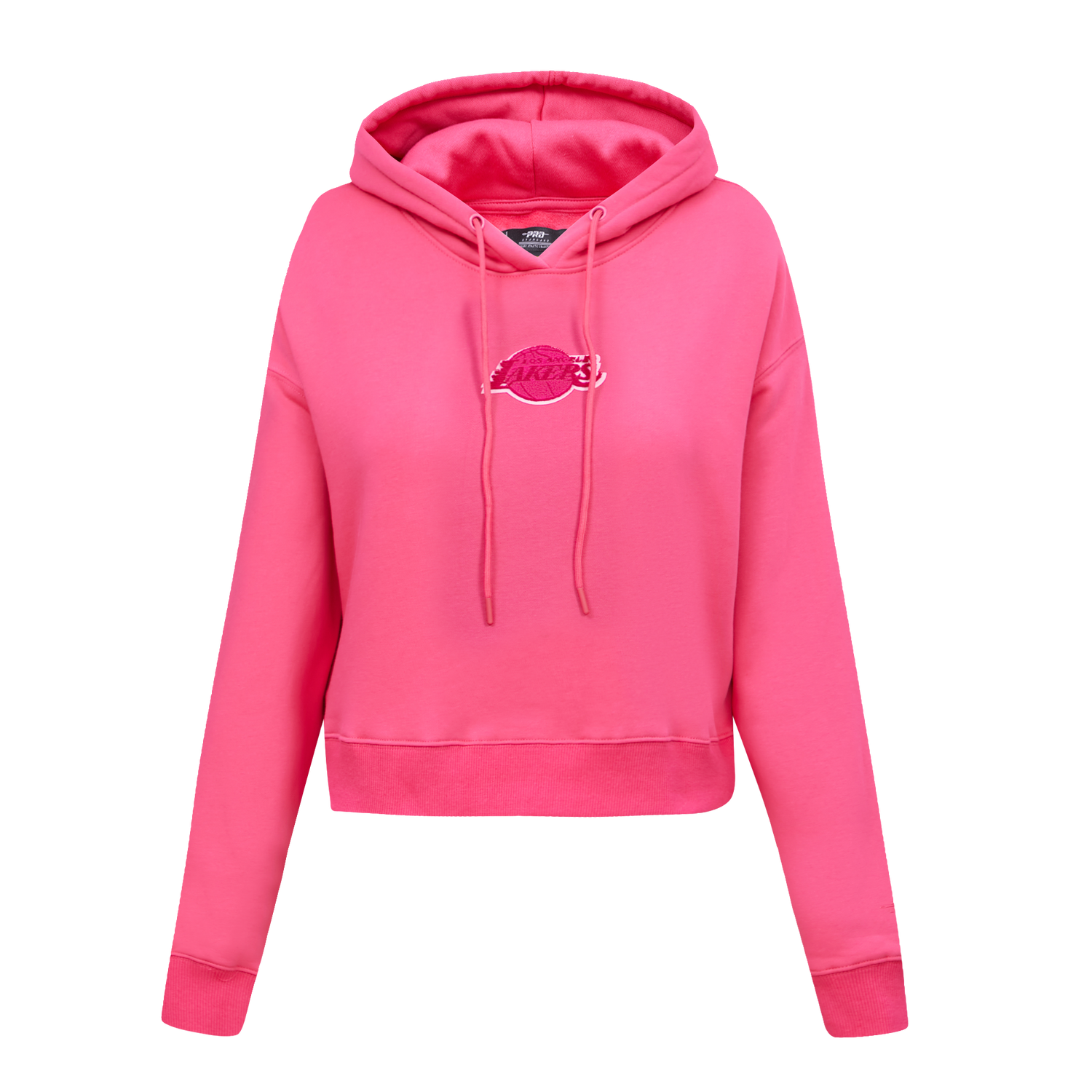 SUDADERA CON GORRO NBA LOS ANGELES LAKERS CLASSIC TRIPLE PINK PARA MUJER