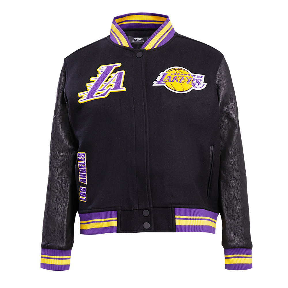 CHAMARRA UNIVERSITARIA NBA LOS ANGELES LAKERS RETRO CLASSICS PARA MUJER