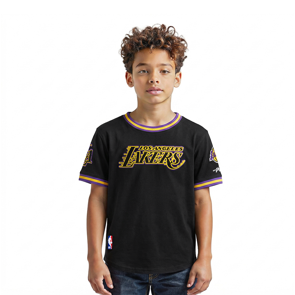 PLAYERA NBA LOS ANGELES LAKERS CLASSIC CHENILLE PARA NIÑO