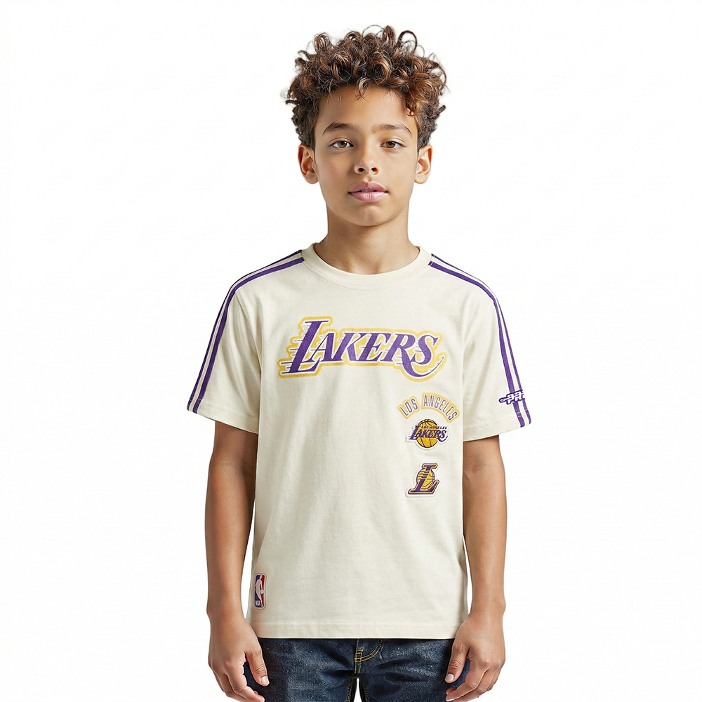 PLAYERA NBA LOS ANGELES LAKERS RETRO CLASSICS PARA NIÑO