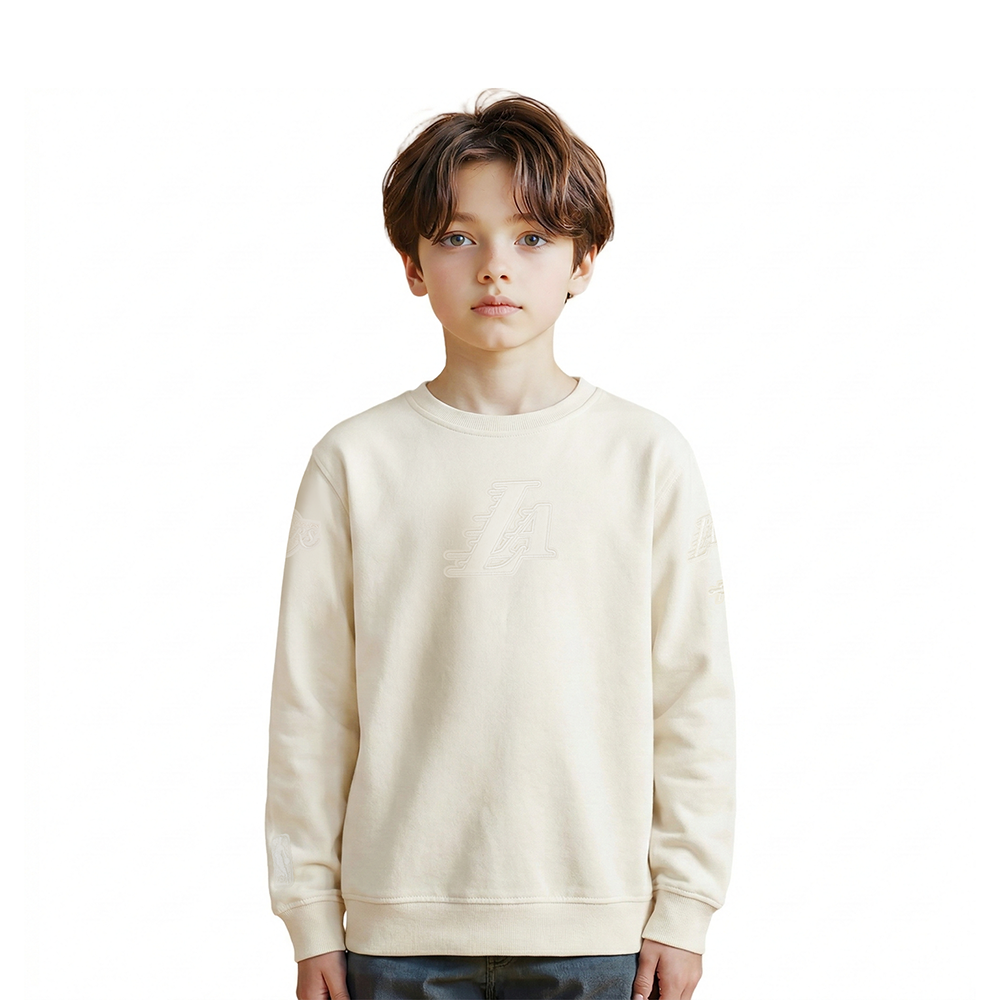 SUDADERA DE CUELLO REDONDO NBA LOS ANGELES LAKERS NEUTRAL PARA NIÑO