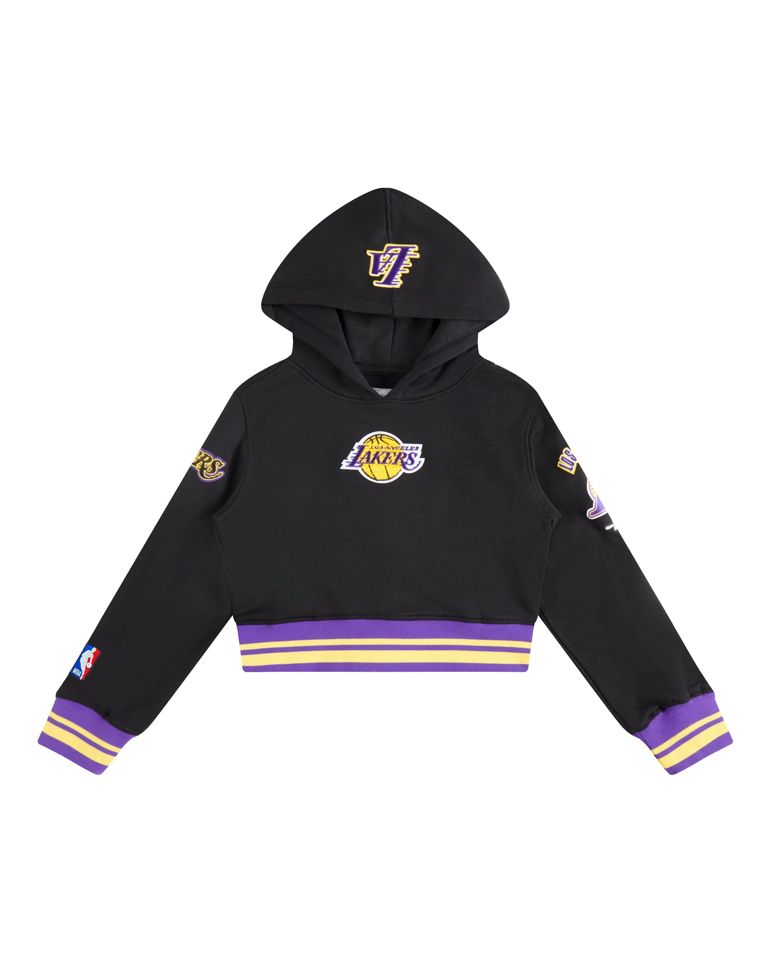 SUDADERA CON GORRO NBA LOS ANGELES LAKERS RETRO CLASSICS PARA NIÑA