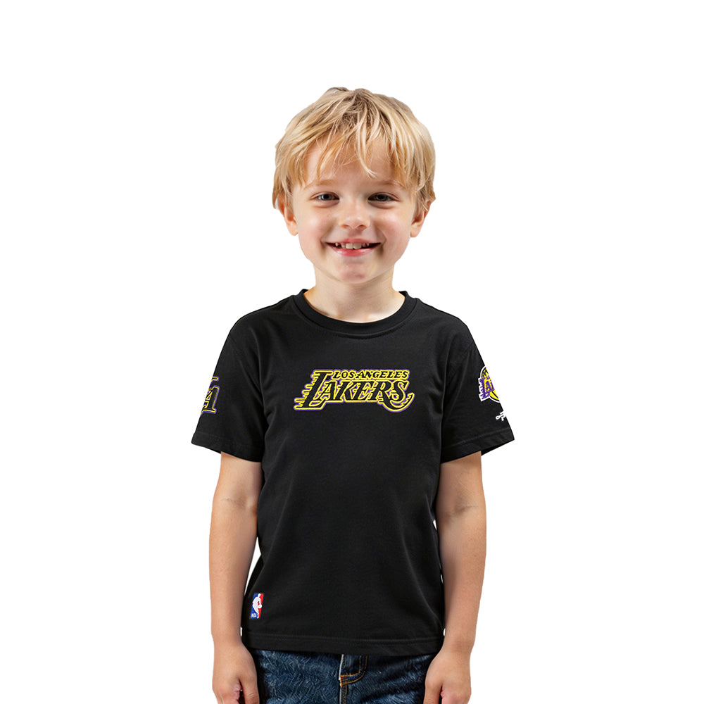 PLAYERA NBA LOS ANGELES LAKERS CLASSIC CHENILLE PARA BEBÉ NIÑO