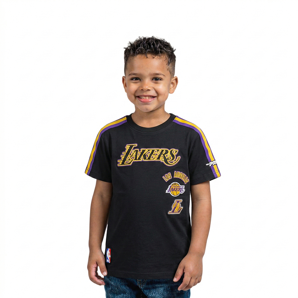 PLAYERA NBA LOS ANGELES LAKERS RETRO CLASSICS PARA BEBÉ NIÑO