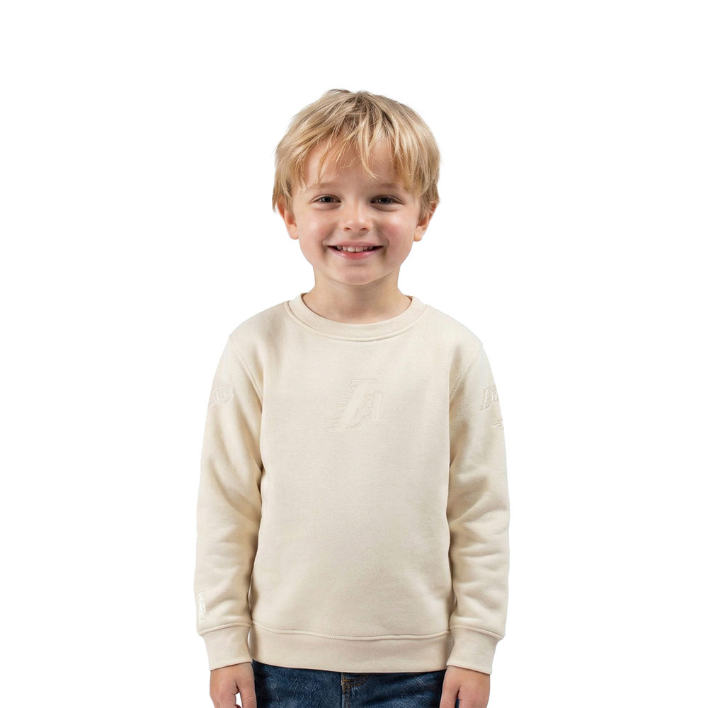 SUDADERA DE CUELLO REDONDO NBA LOS ANGELES LAKERS NEUTRAL PARA BEBÉ NIÑO