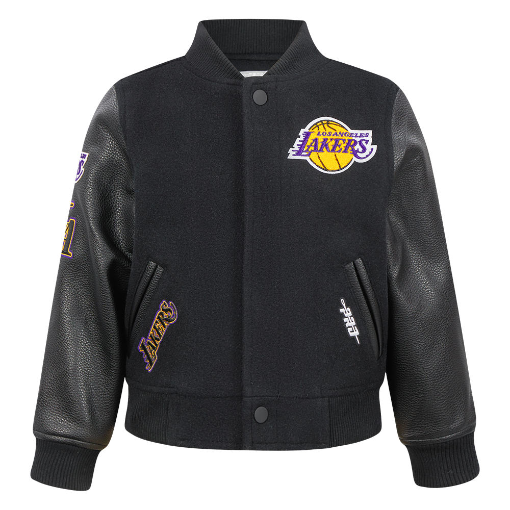 CHAMARRA UNIVERSITARIA NBA LOS ANGELES LAKERS CLASSIC CHENILLE PARA BEBÉ NIÑO