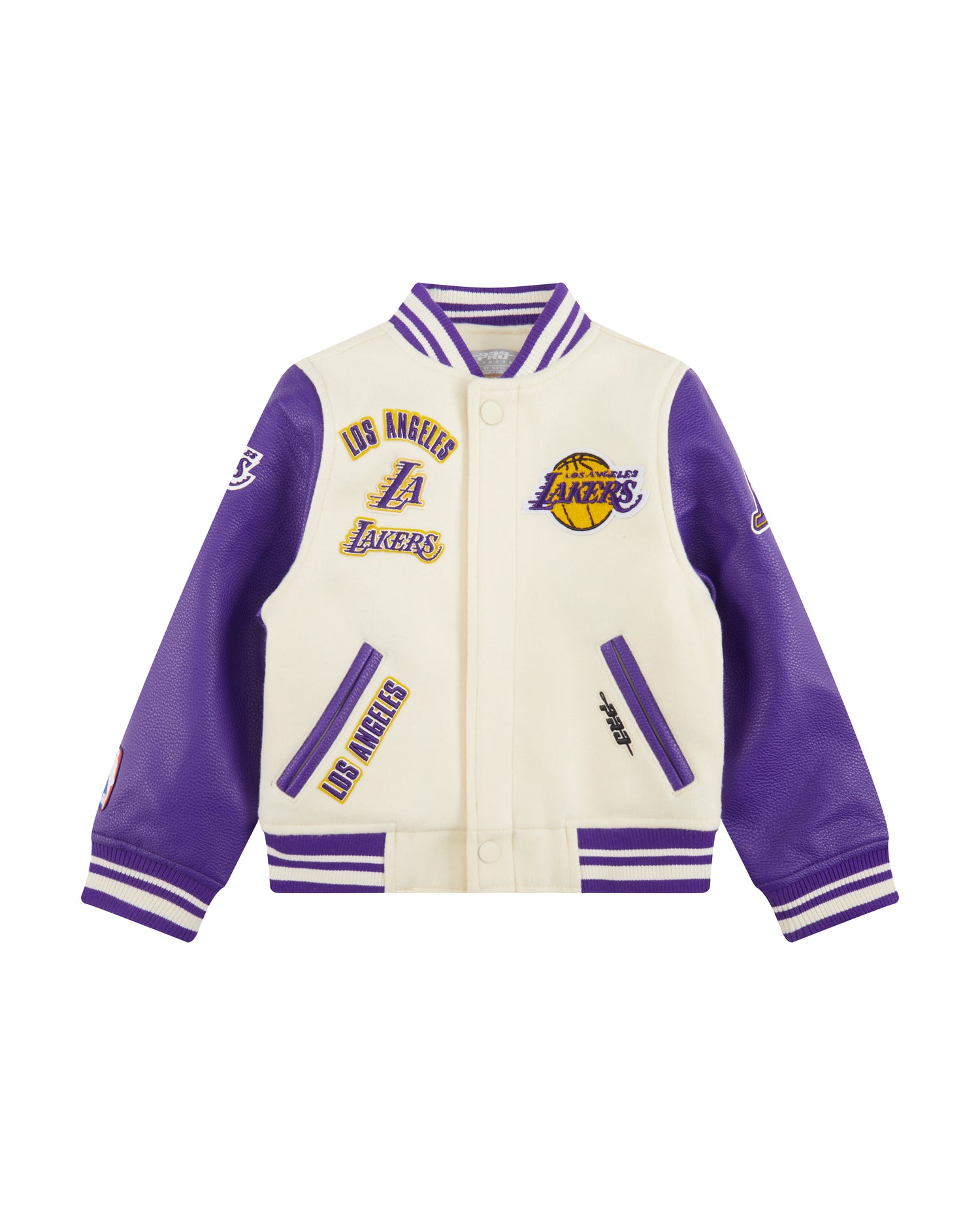 CHAMARRA UNIVERSITARIA NBA LOS ANGELES LAKERS RETRO CLASSICS PARA BEBÉ NIÑO