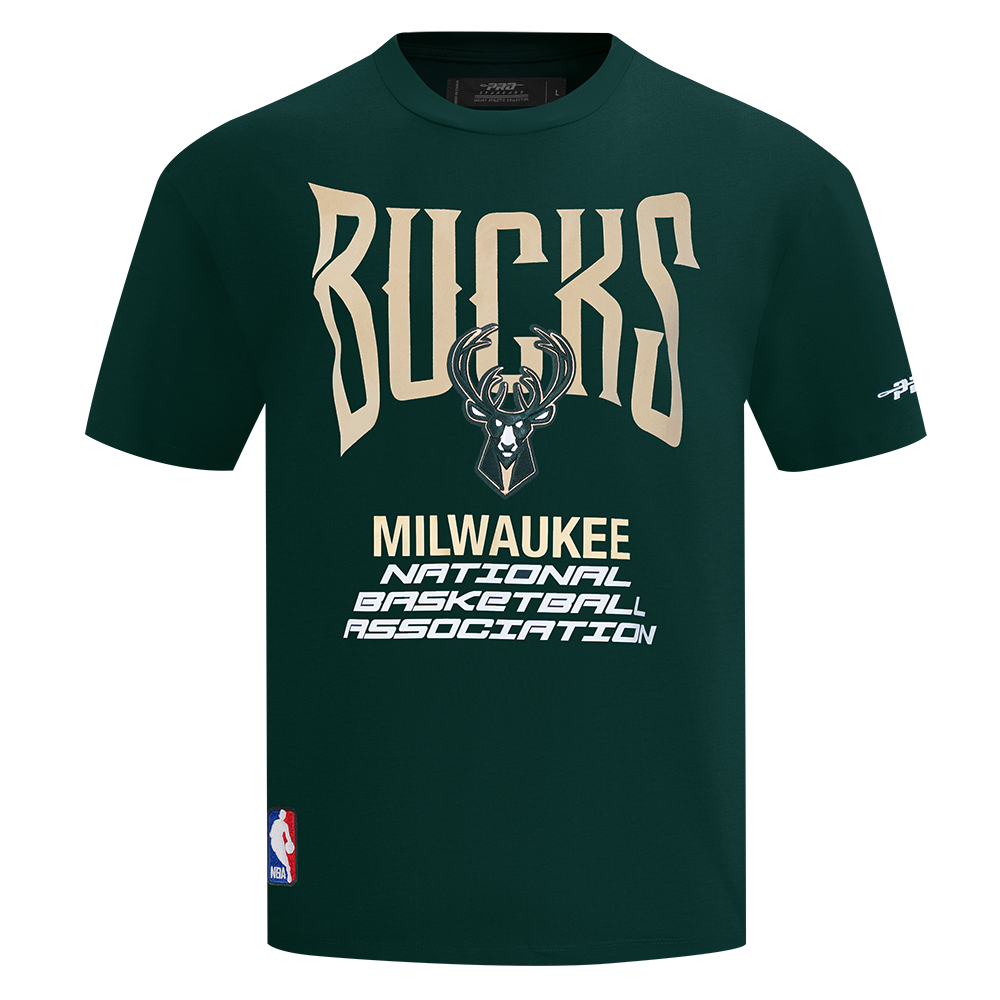 PLAYERA NBA MILWAUKEE BUCKS CITY TOUR 2.0