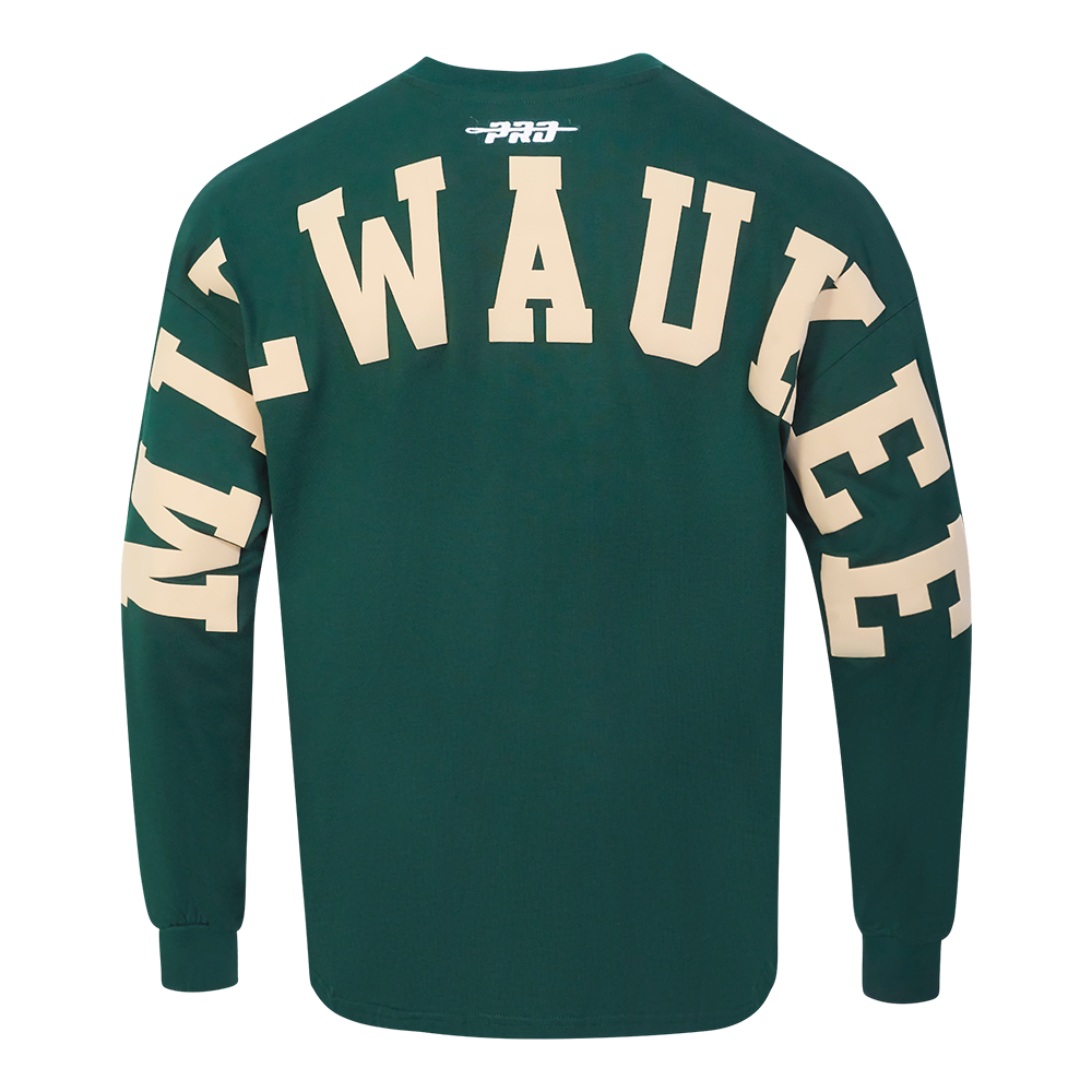 PLAYERA DE MANGA LARGA NBA MILWAUKEE BUCKS WINGSPAN