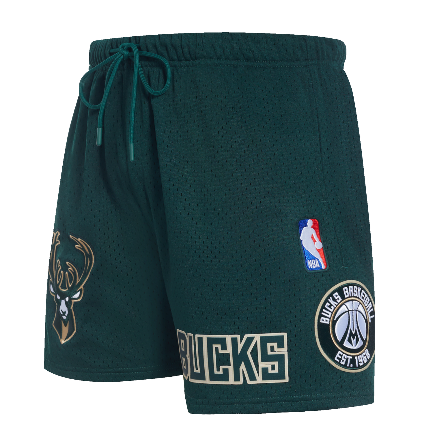 SHORTS DE MALLA NBA MILWAUKEE BUCKS MESH