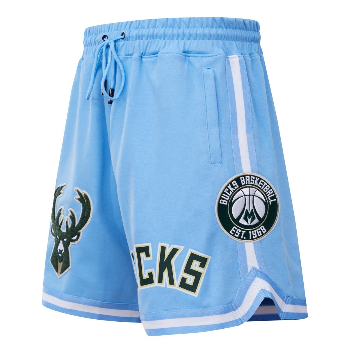 SHORTS DE BASQUETBOL NBA MILWAUKEE BUCKS CLASSIC CHENILLE