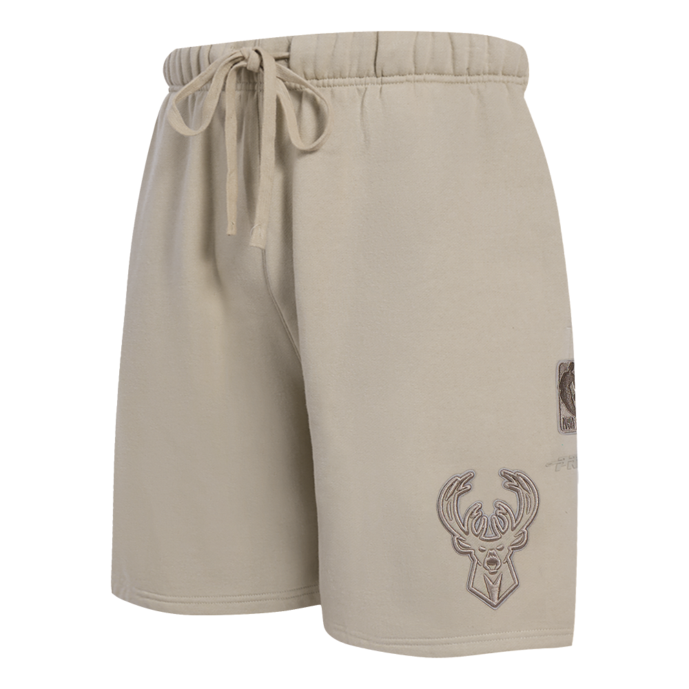SHORTS DE ALGODÓN NBA MILWAUKEE BUCKS NEUTRAL
