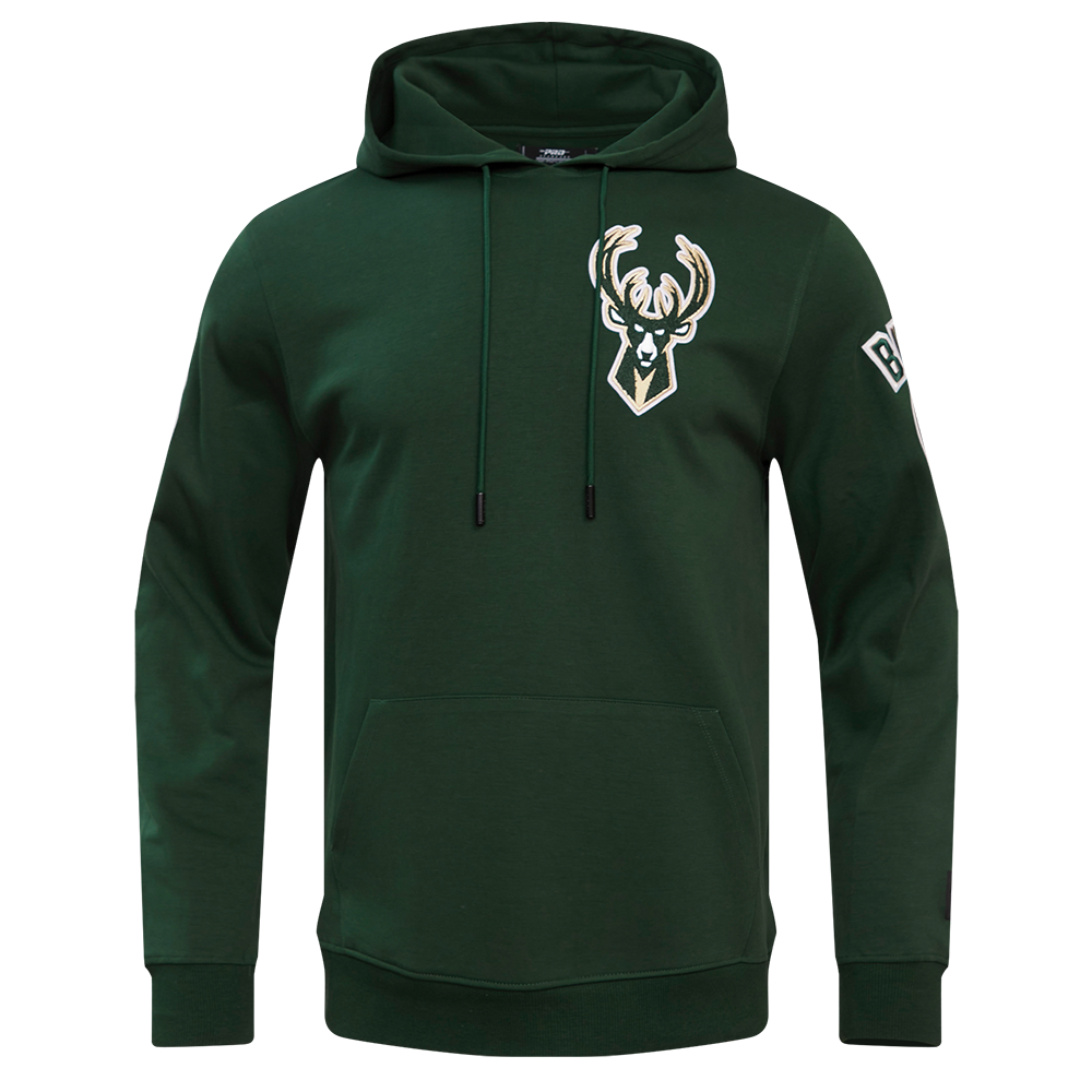 SUDADERA CON GORRO NBA MILWAUKEE BUCKS CLASSIC CHENILLE