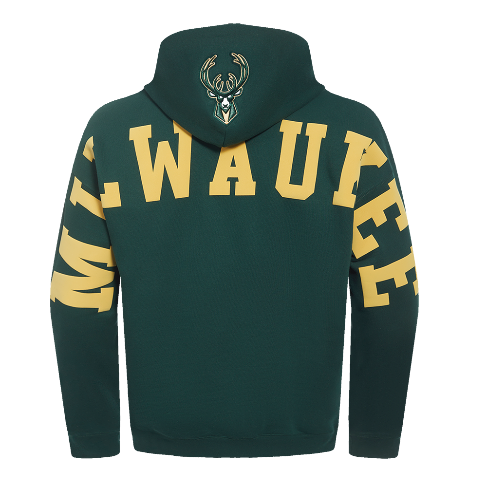 SUDADERA CON GORRO NBA MILWAUKEE BUCKS WINGSPAN