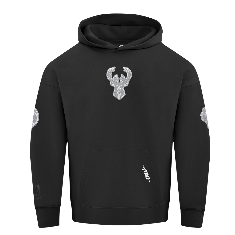 SUDADERA CON GORRO NBA MILWAUKEE BUCKS REVERSE FRENCH TERRY