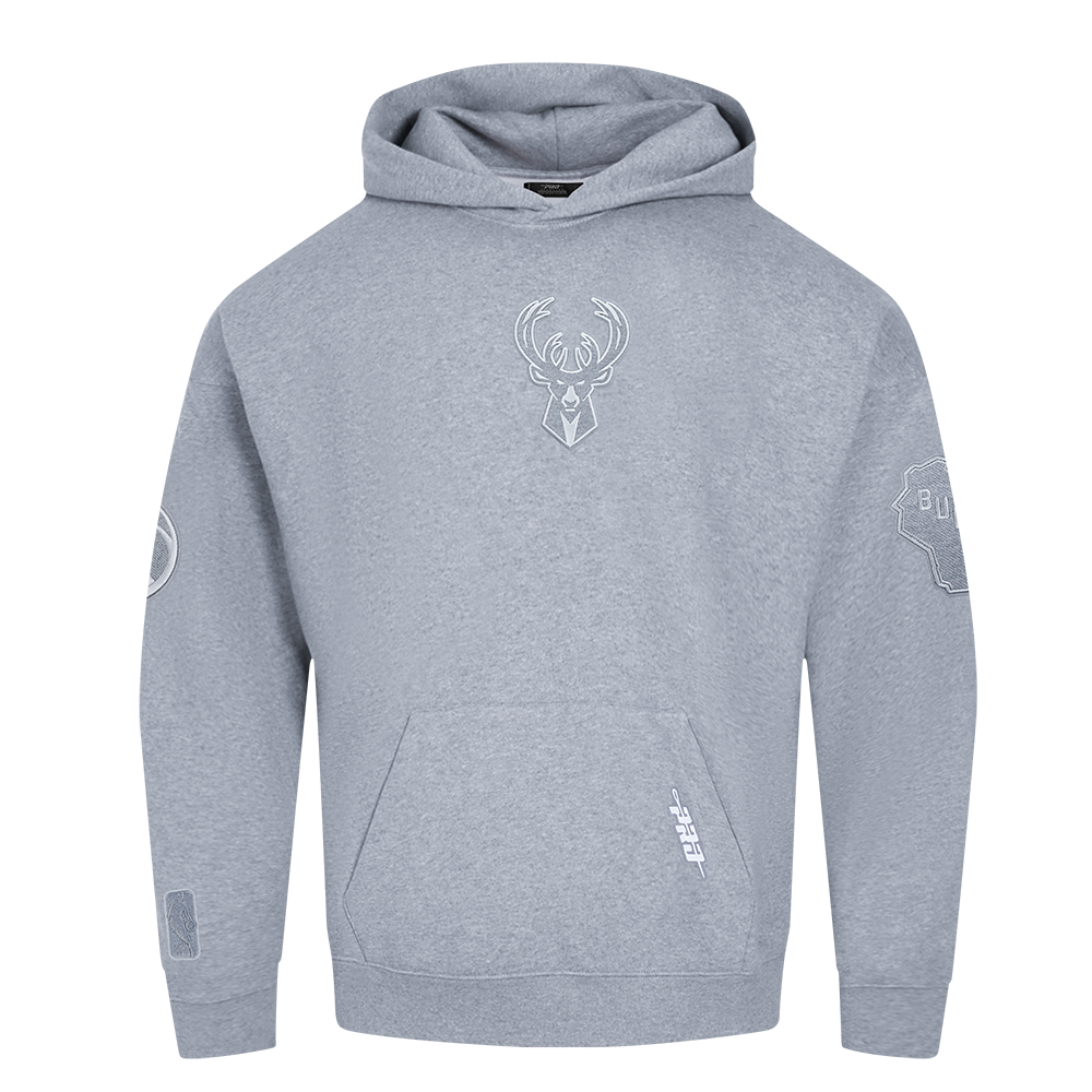 SUDADERA CON GORRO NBA MILWAUKEE BUCKS REVERSE FRENCH TERRY