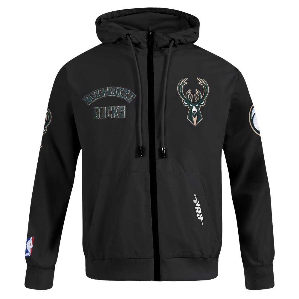 SUDADERA CON CIERRE NBA MILWAUKEE BUCKS CLASSIC WIND SUIT