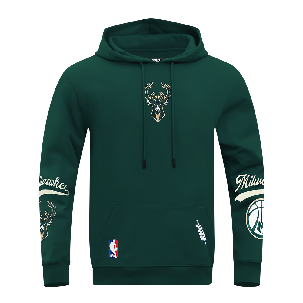 SUDADERA CON GORRO NBA MILWAUKEE BUCKS LIVING LARGE