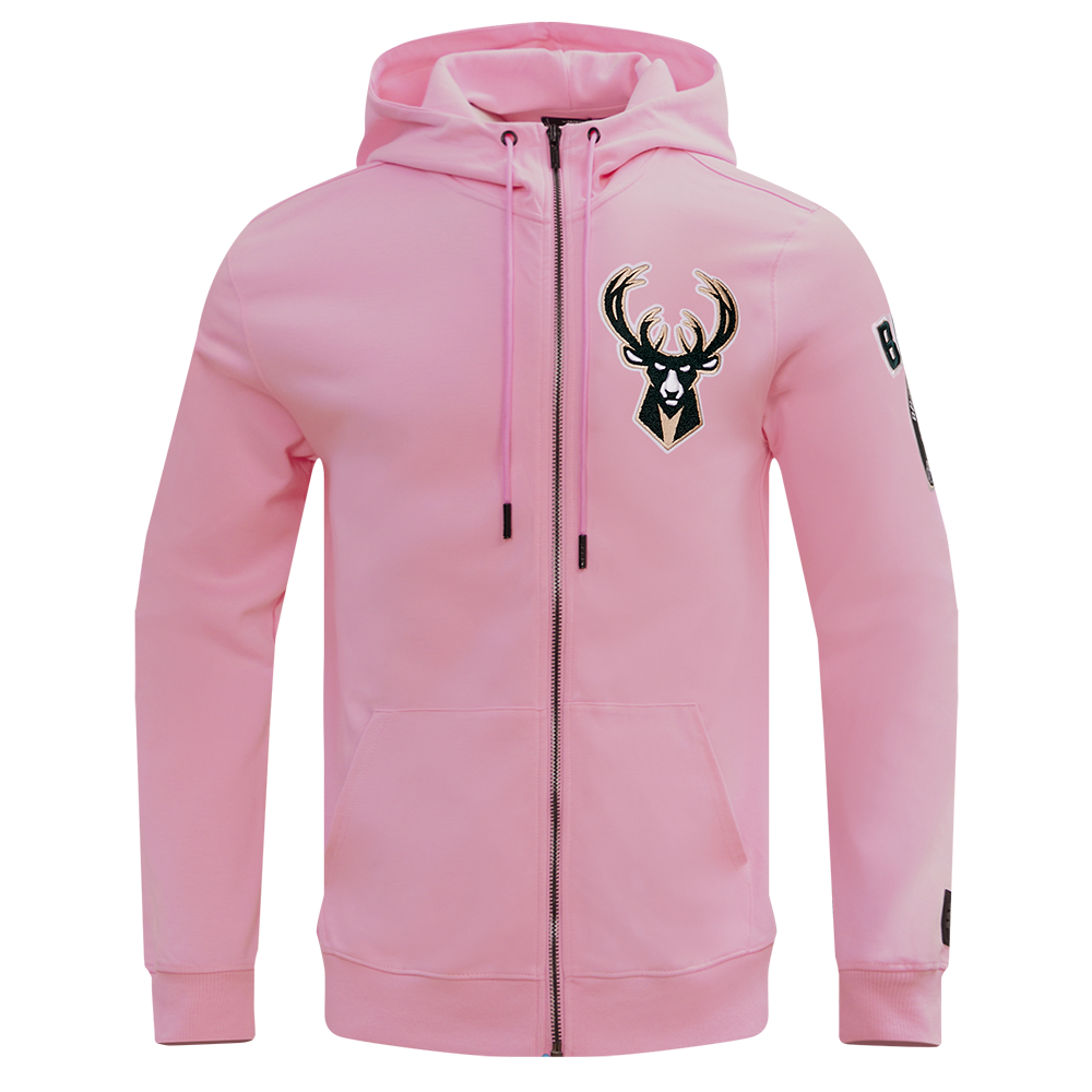 SUDADERA CON CIERRE NBA MILWAUKEE BUCKS CLASSIC CHENILLE