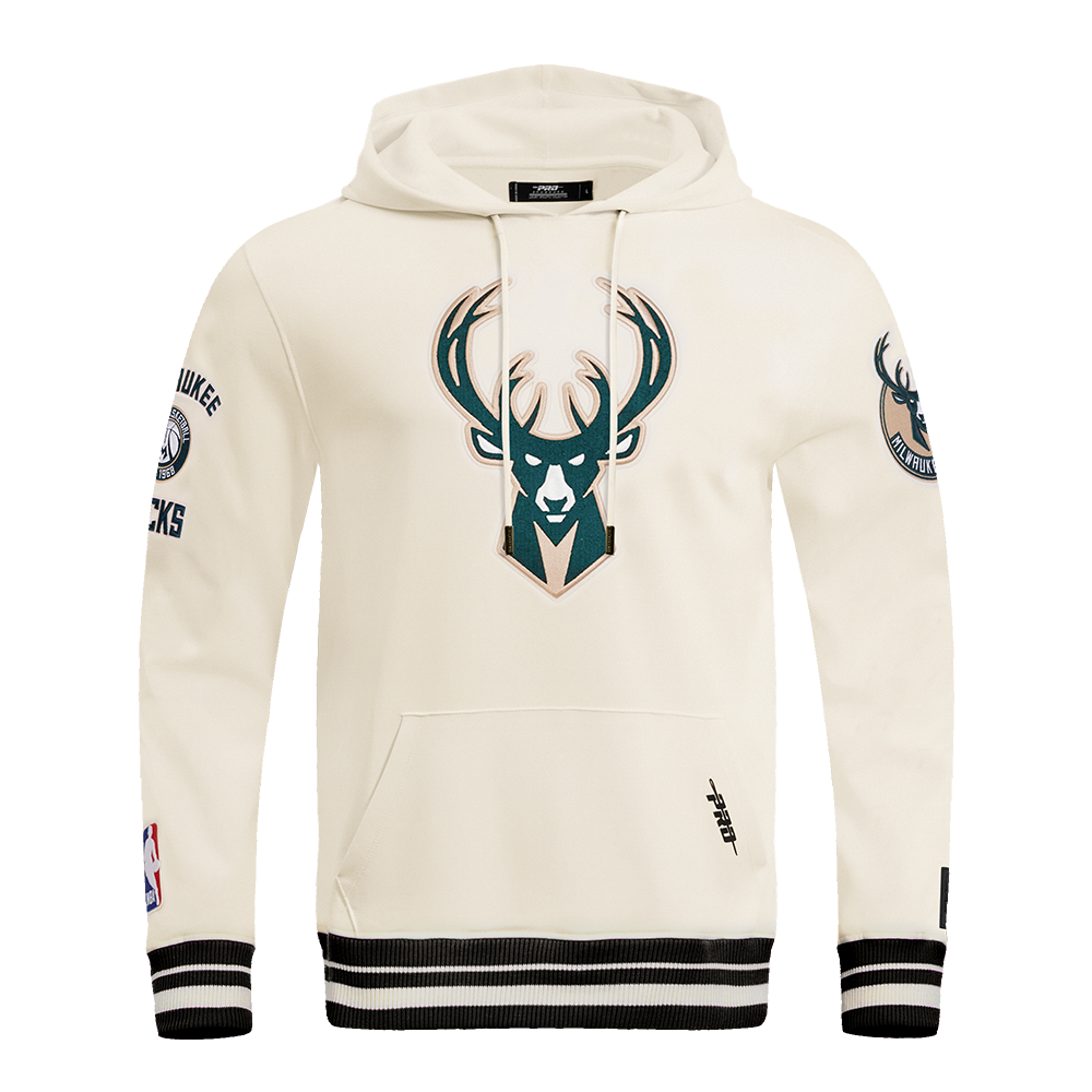 SUDADERA CON GORRO NBA MILWAUKEE BUCKS RETRO CLASSICS