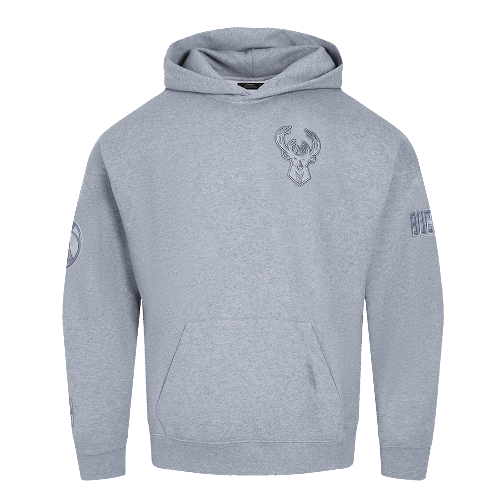 SUDADERA CON GORRO NBA MILWAUKEE BUCKS NEUTRAL