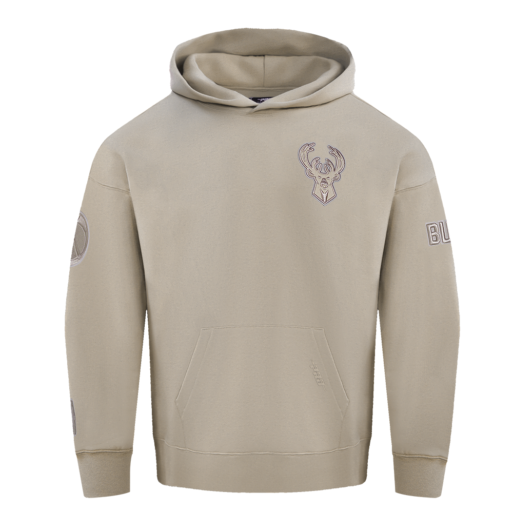 SUDADERA CON GORRO NBA MILWAUKEE BUCKS NEUTRAL