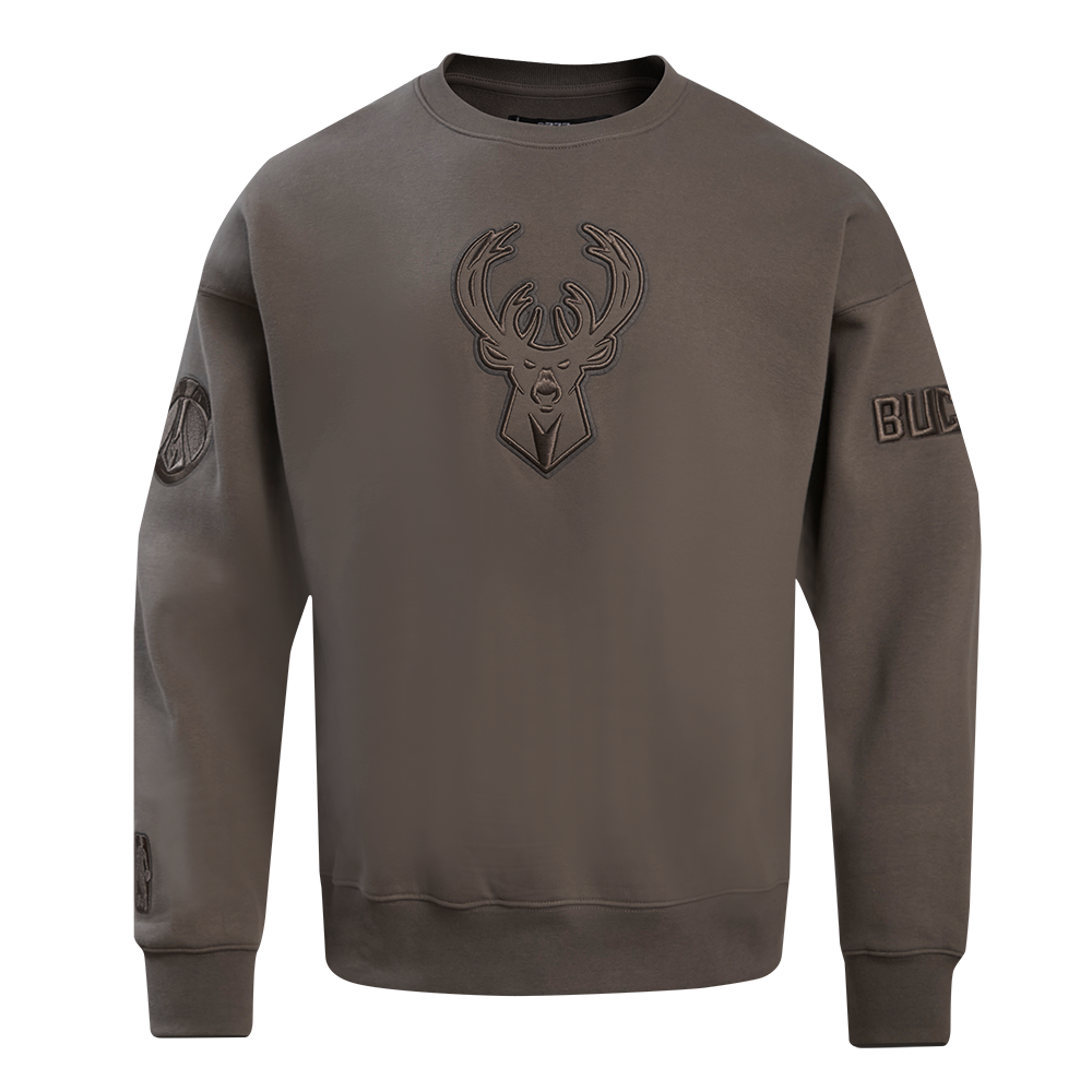 SUDADERA DE CUELLO REDONDO NBA MILWAUKEE BUCKS NEUTRAL