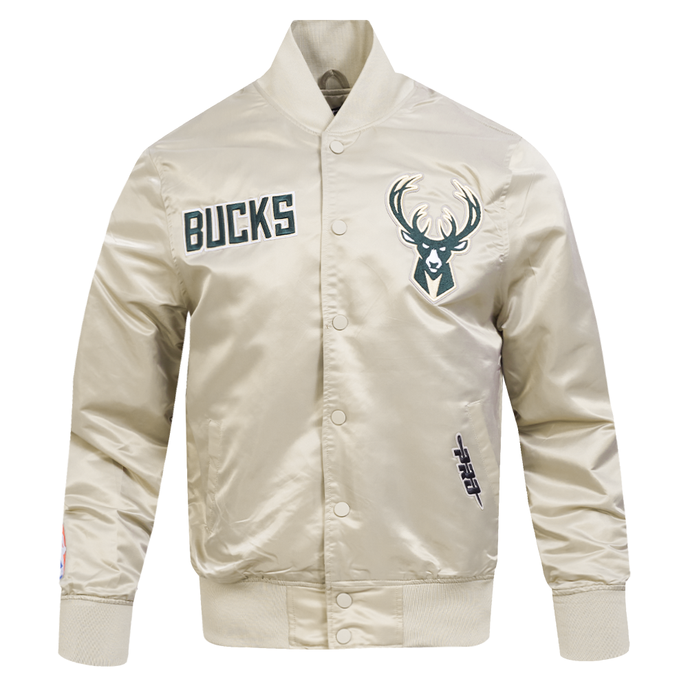 CHAMARRA DE SATÍN NBA MILWAUKEE BUCKS SOUVENIR