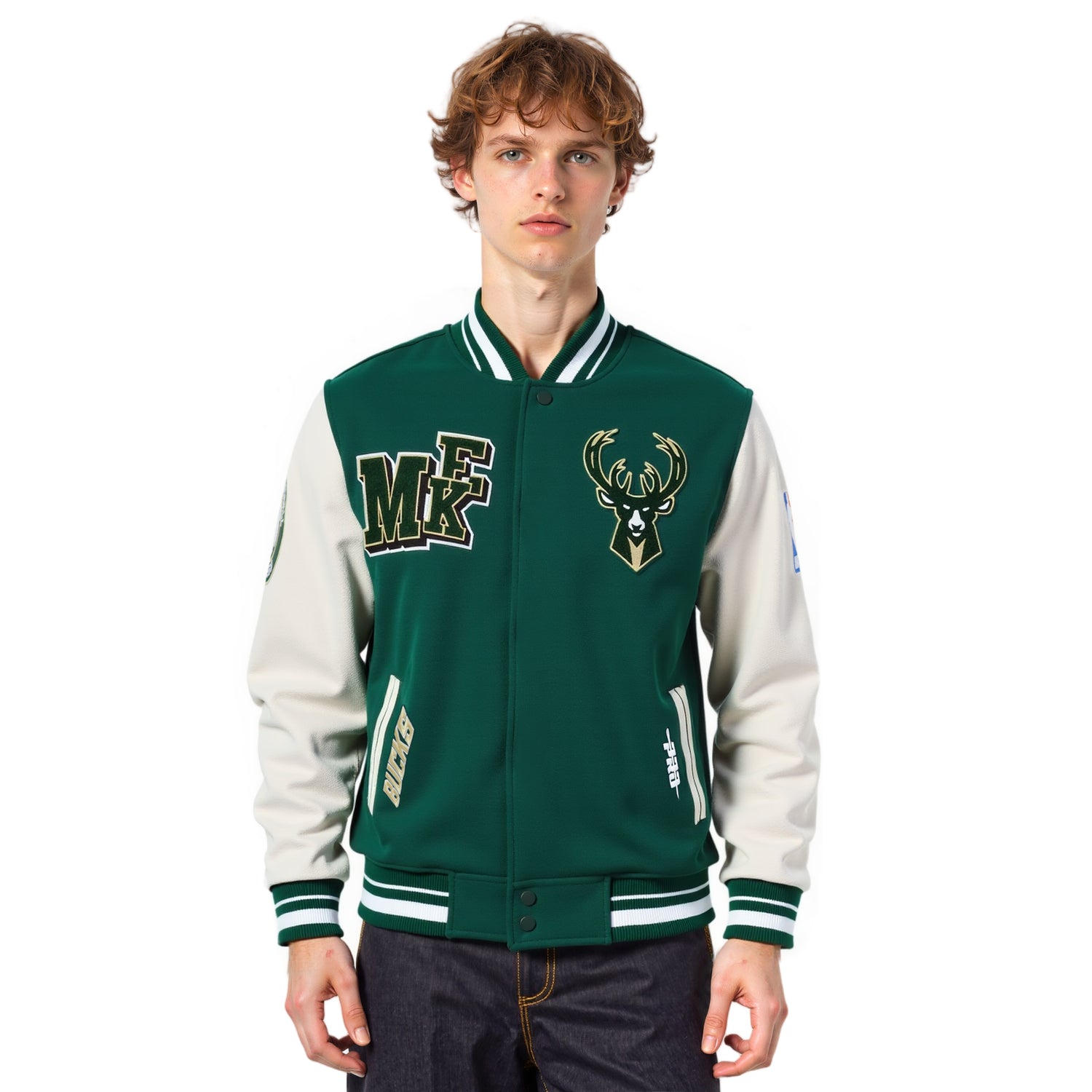 CHAMARRA UNIVERSITARIA NBA MILWAUKEE BUCKS BEST OF