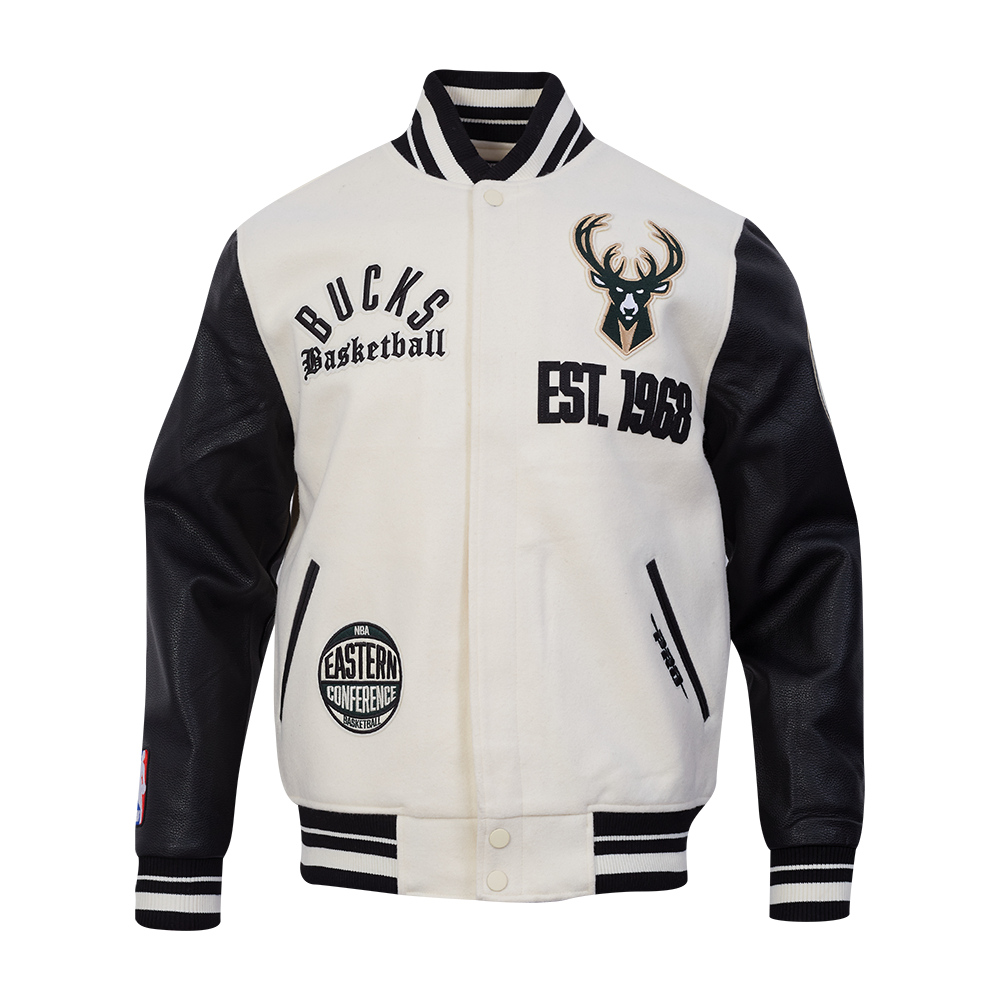 CHAMARRA UNIVERSITARIA NBA MILWAUKEE BUCKS MODERN ORIGINALS