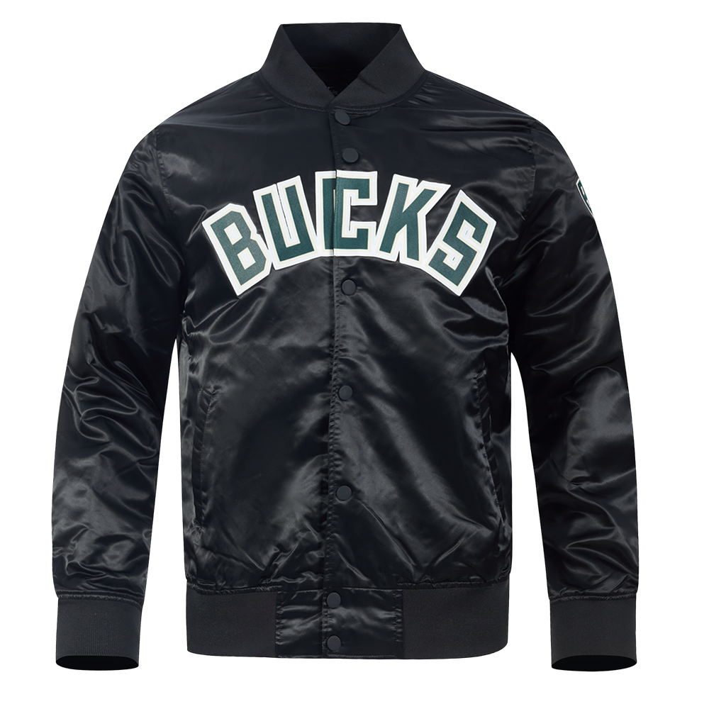 CHAMARRA DE SATÍN NBA MILWAUKEE BUCKS CLASSIC SATIN