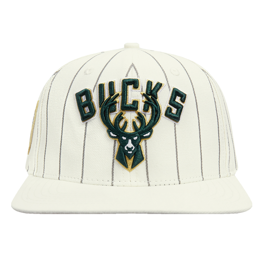 GORRA SNAPBACK NBA MILWAUKEE BUCKS PINSTRIPE RETRO CLASSIC