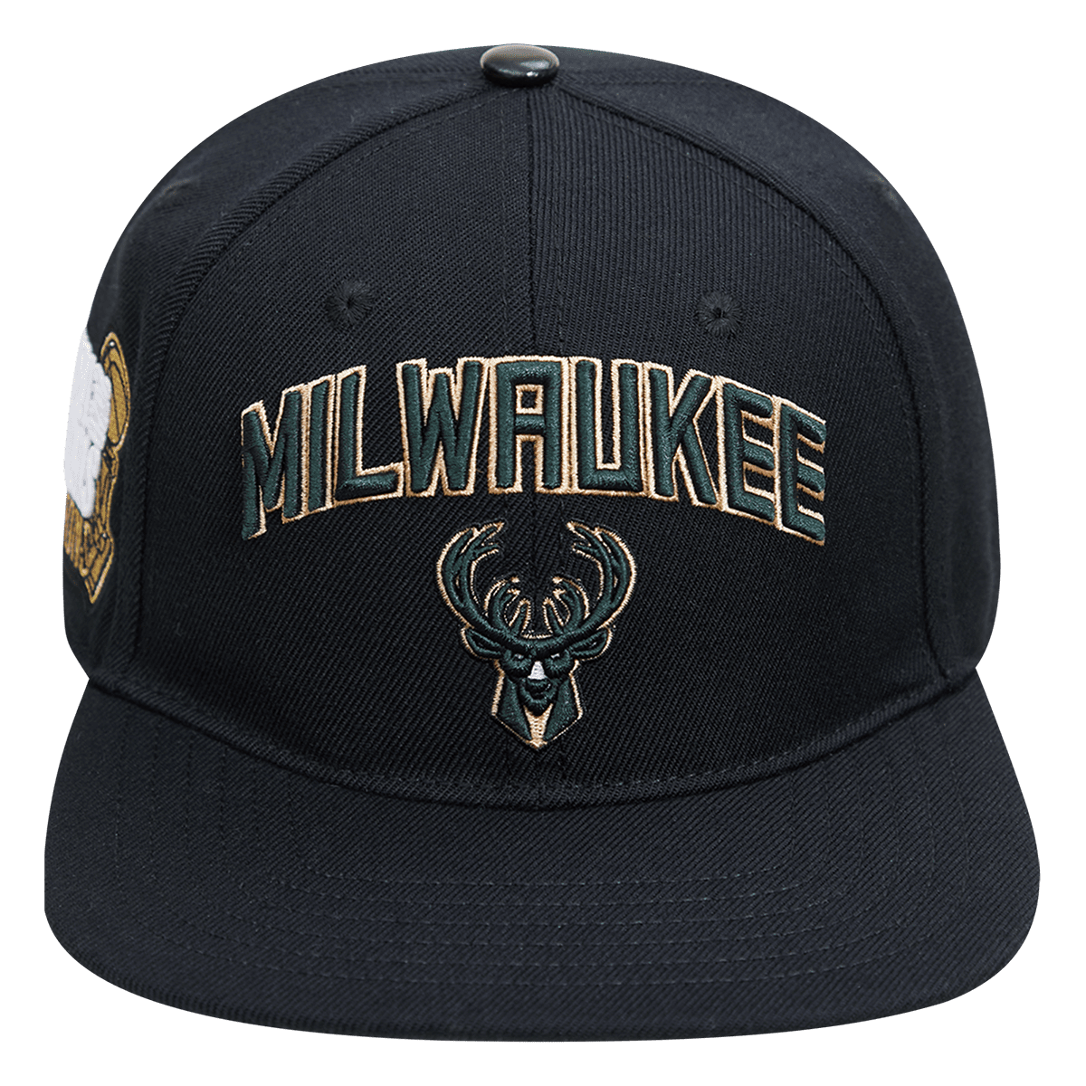 GORRA SNAPBACK NBA MILWAUKEE BUCKS CLASSIC STACKED LOGO