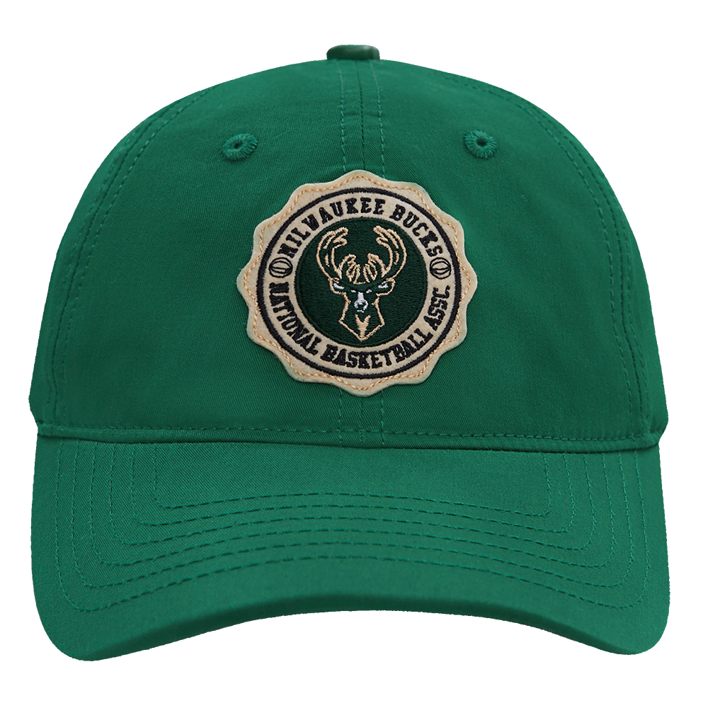 GORRA DAD HAT NBA MILWAUKEE BUCKS CREST EMBLEM