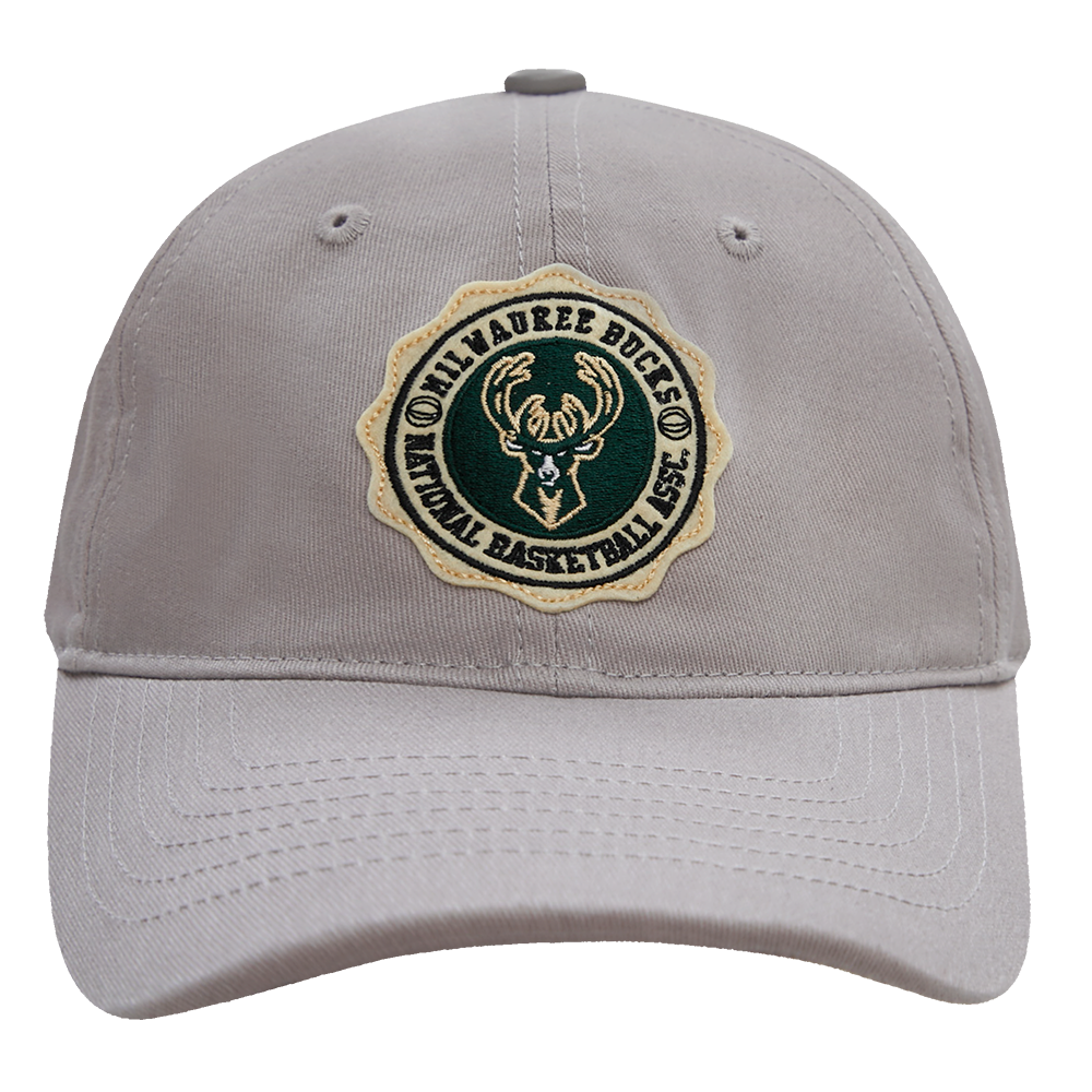 GORRA DAD HAT NBA MILWAUKEE BUCKS CREST EMBLEM