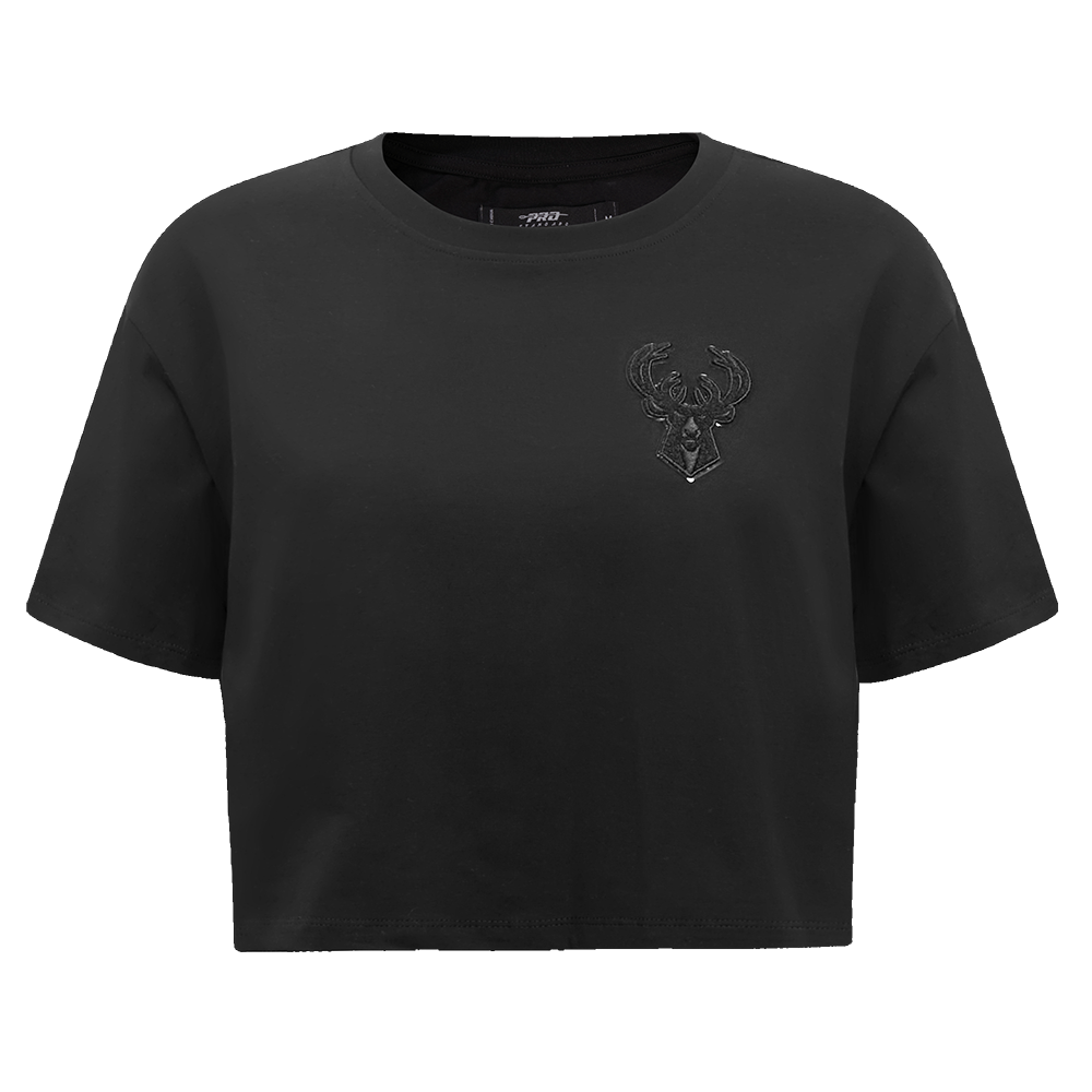 PLAYERA CROP NBA MILWAUKEE BUCKS CLASSIC 3BK PARA MUJER